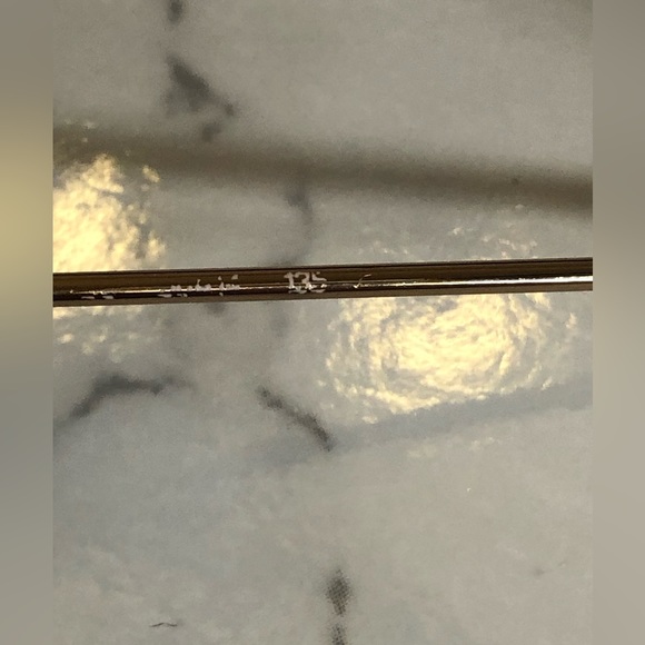 *SOLD* Authentic Ray Ban Polarized Aviators Gold Women’s 58 mm - Picture 10 of 12